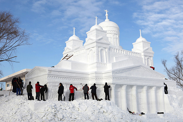 Harbin Snow Sculpture, Harbin Ice Festival, Harbin Ice